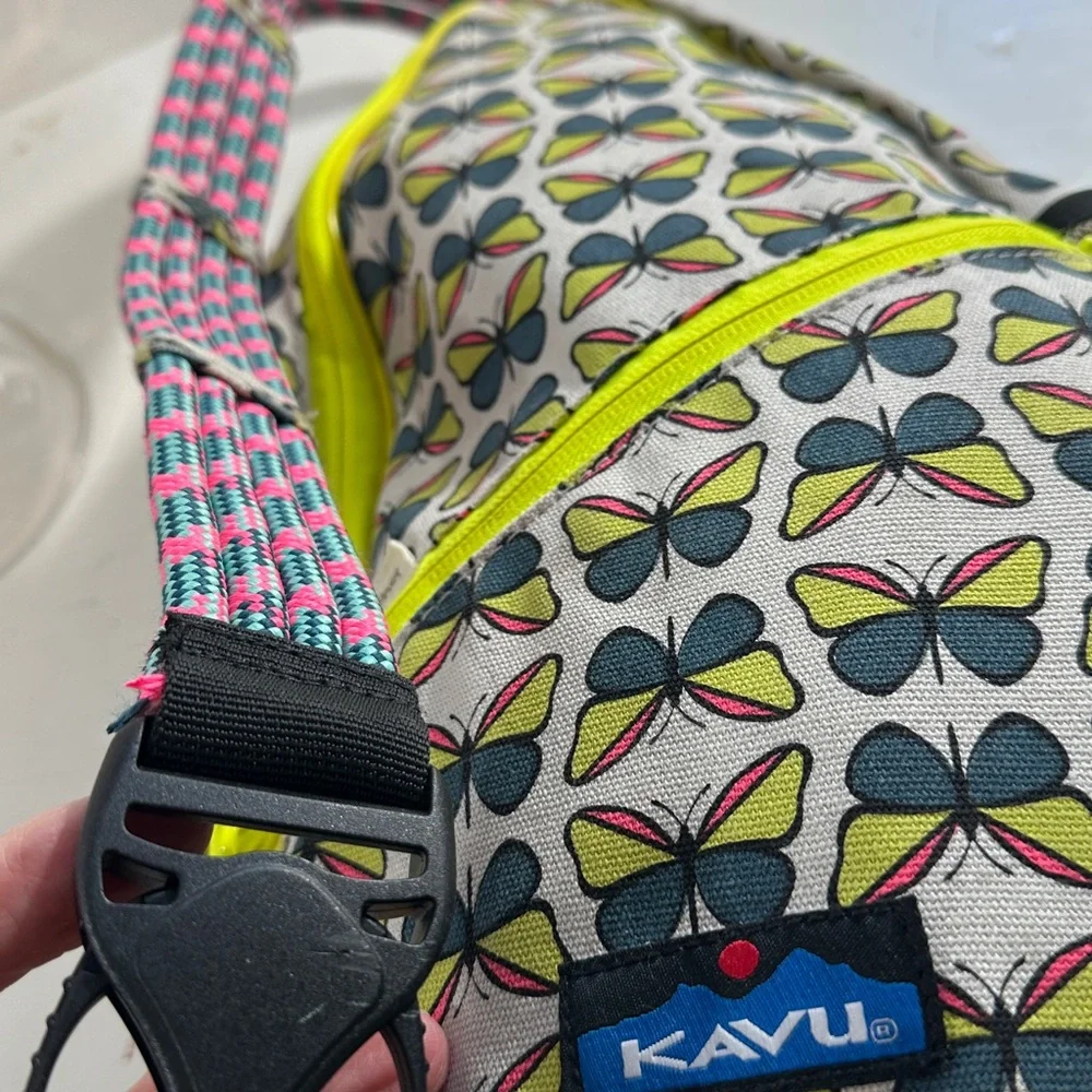 Kavu Paxton sling backpack polyester 4 rope strap - Picture 7 of 9